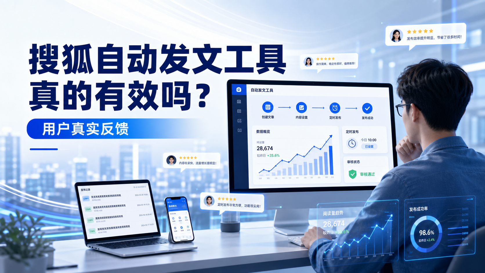 搜狐自动发文工具真的有效吗？廊坊用户的真实反馈